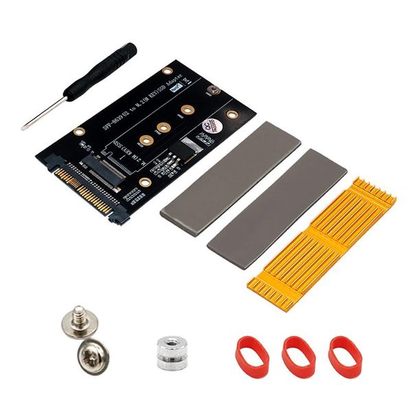 m.2 key m nvme ssd to sff-8639(u.2) adapter m.2 key m adapter with heatsink for 2230/2242/2260/2280 ssd
m.2 key m nvme ssd to sff-8639(u.2) adapter m.2 key m adapter with heatsink for 2230/2242/2260/2280 ssd