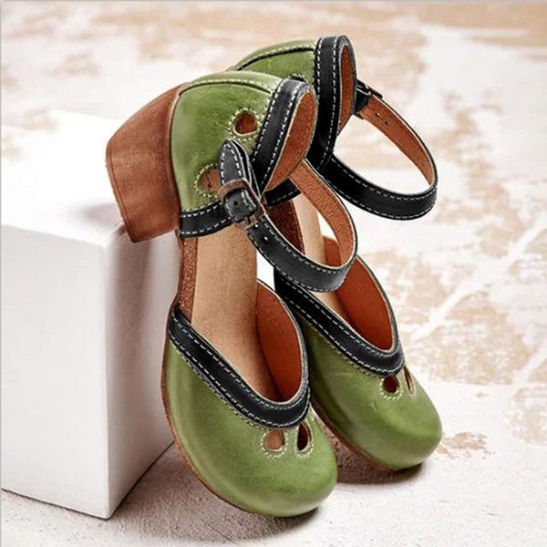platform sandals women retro mid-heel sandals lady causal ankle buckle straps sewing cover heel lady pumps vintage shoes female, Black
platform sandals women retro mid-heel sandals lady causal ankle buckle straps sewing cover heel lady pumps vintage shoes female, Black