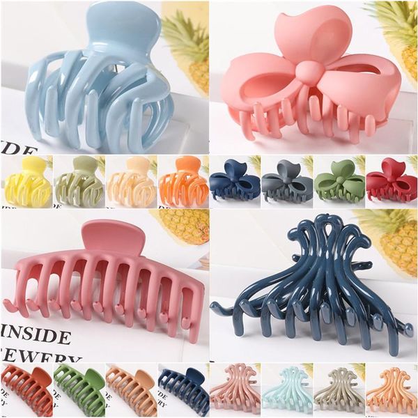 hair accessories 2021 korean solid big elegant frosted acrylic clips hairpins barrette headwear for women girls
hair accessories 2021 korean solid big elegant frosted acrylic clips hairpins barrette headwear for women girls