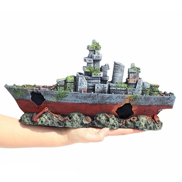 artificial aquarium decoration lagre warship wreck submarine ornaments fish tank landscaping aquascape deco aquarium accessories
artificial aquarium decoration lagre warship wreck submarine ornaments fish tank landscaping aquascape deco aquarium accessories