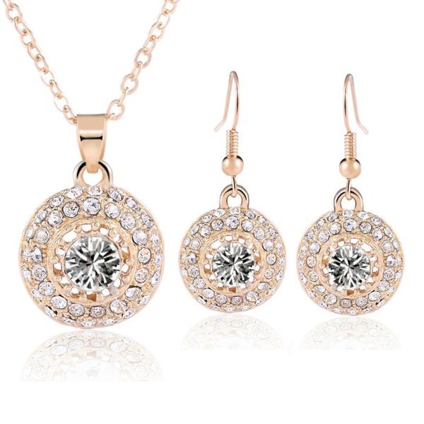 earrings & necklace fashion women accessories south korean jewelry full of austrian crystal set pendant earring, Silver
earrings & necklace fashion women accessories south korean jewelry full of austrian crystal set pendant earring, Silver