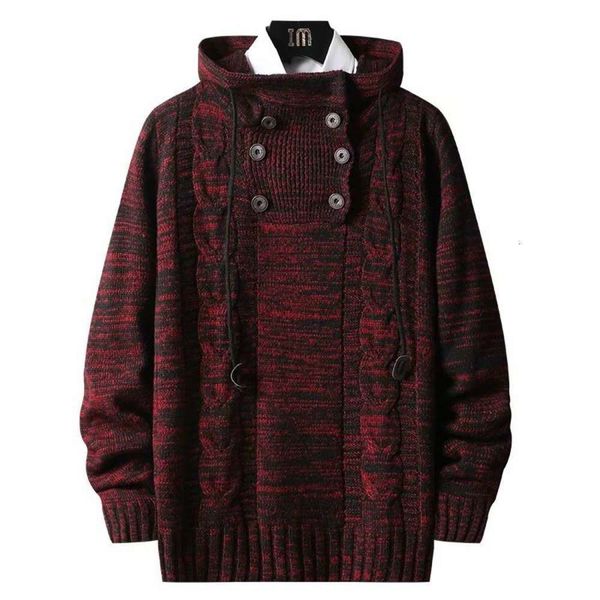 2021winter new thickened hooded sweater long sleeve loose knit pullover young men's breathable warm shirt, White;black
2021winter new thickened hooded sweater long sleeve loose knit pullover young men's breathable warm shirt, White;black