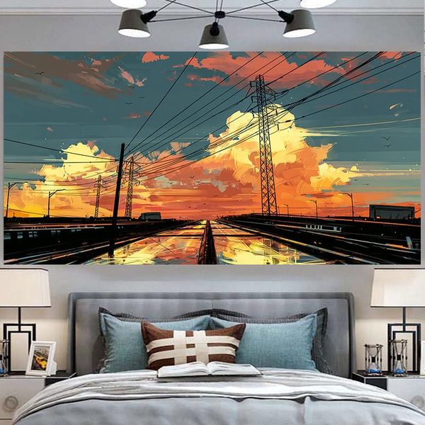 tapestries home decoration wall tapestry sunset glow carpet tapisserie murale large fabric tapiz pared tela
tapestries home decoration wall tapestry sunset glow carpet tapisserie murale large fabric tapiz pared tela