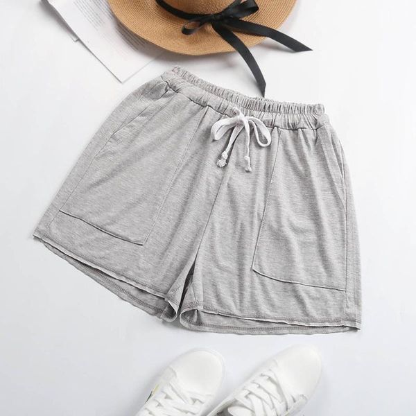 2021 new women's shorts summer elastic waist pockets shorts pajama running fitness fashion woman streetwear #7.4, White;black
2021 new women's shorts summer elastic waist pockets shorts pajama running fitness fashion woman streetwear #7.4, White;black