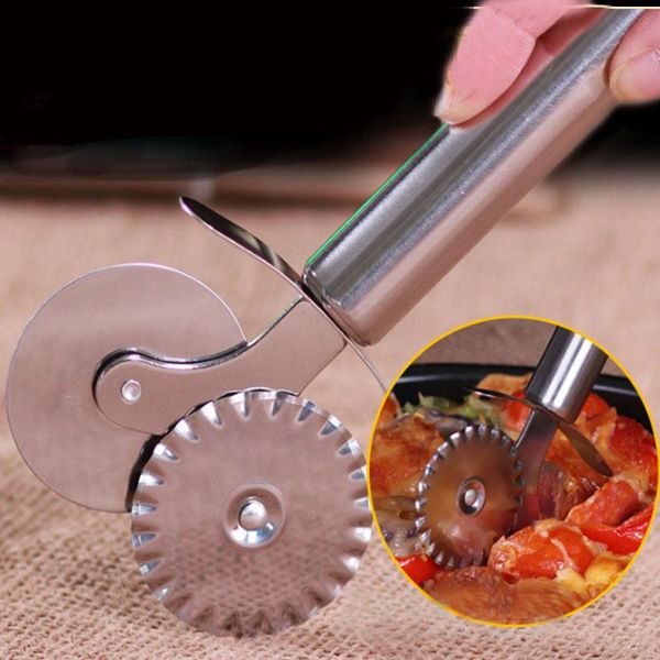 baking & pastry tools double roller pizza knife cutter stainless steel pasta dough crimper round hob lace wheel kitchen
baking & pastry tools double roller pizza knife cutter stainless steel pasta dough crimper round hob lace wheel kitchen