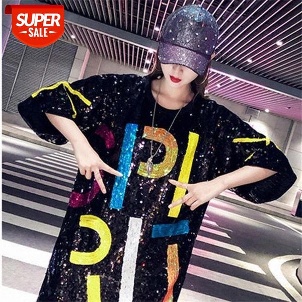 fashion 2020 women letter short sleeve t shirt fashion blingbling tshirts sequins medium-long tee shirts o-neck women t shirt #6m1n, White
fashion 2020 women letter short sleeve t shirt fashion blingbling tshirts sequins medium-long tee shirts o-neck women t shirt #6m1n, White