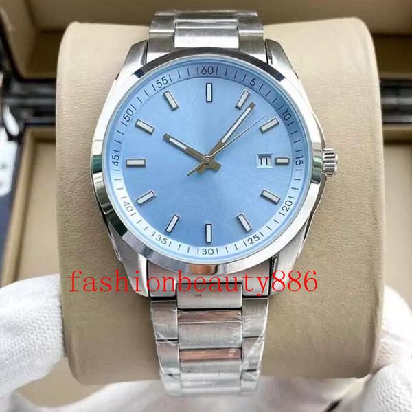 classic mens watches automatic mechanical watch 41mm fashion business wristwatches silver wristwatch montre de luxe christmas gifts, Slivery;brown
classic mens watches automatic mechanical watch 41mm fashion business wristwatches silver wristwatch montre de luxe christmas gifts, Slivery;brown