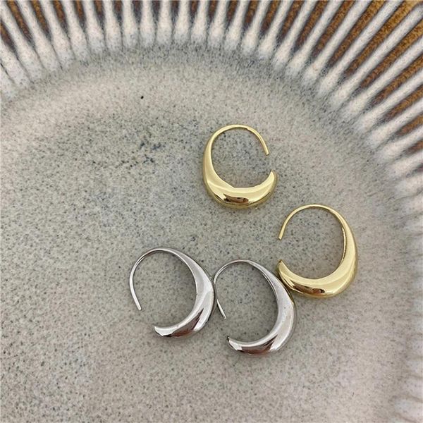 hoop & huggie aomu korean simple retro gold silver color metal c-shaped earrings irregular shiny geometric for women jewelry, Golden;silver
hoop & huggie aomu korean simple retro gold silver color metal c-shaped earrings irregular shiny geometric for women jewelry, Golden;silver