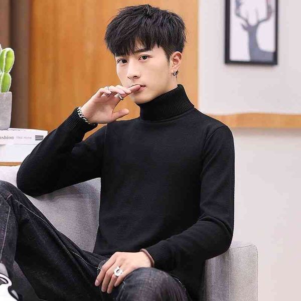 spring autumn long sve pullover soft solid color stretchy knitted turtleneck men knitting brand sweater y731, Black
spring autumn long sve pullover soft solid color stretchy knitted turtleneck men knitting brand sweater y731, Black