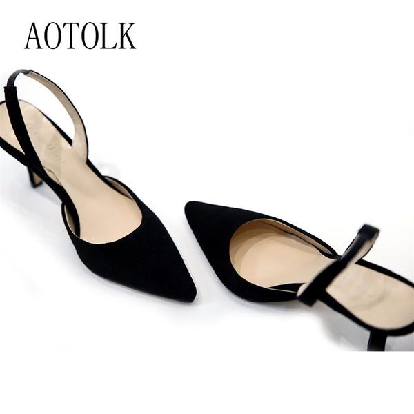 dress shoes summer women sandals lady point toe back tick pumps brand low-heeled high heels large size 2021 arrivals de, Black
dress shoes summer women sandals lady point toe back tick pumps brand low-heeled high heels large size 2021 arrivals de, Black