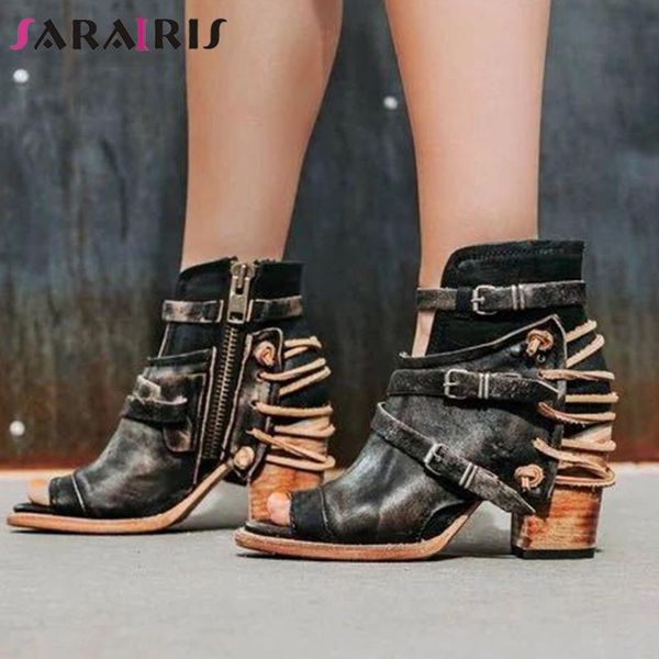 dress shoes sarairis retro girl casual daily sandals open toe buckle fashion women summer high heels woman, Black
dress shoes sarairis retro girl casual daily sandals open toe buckle fashion women summer high heels woman, Black