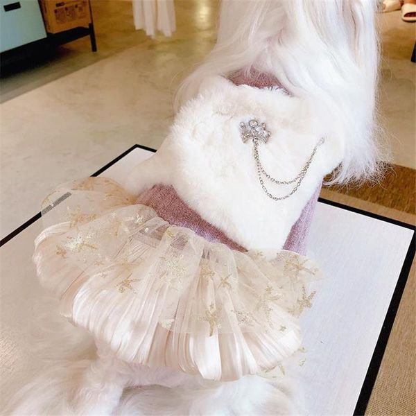 dog apparel dress autumn winter pet romper cat skirt knitwear for pomeranian bichon puppy dresses plush jacket supplies
dog apparel dress autumn winter pet romper cat skirt knitwear for pomeranian bichon puppy dresses plush jacket supplies