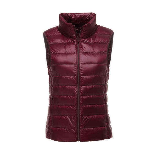 autumn and winter women's light down waistcoat vest 90 weight versatile et 16003, Black
autumn and winter women's light down waistcoat vest 90 weight versatile et 16003, Black