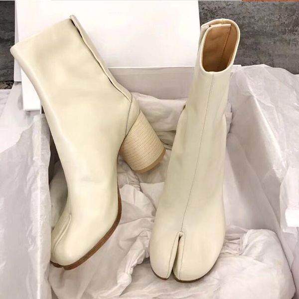 boots tabi split-toe women buckle block heels -colored leather size 41 42 chunky booties botas feminina shoes woma, Black
boots tabi split-toe women buckle block heels -colored leather size 41 42 chunky booties botas feminina shoes woma, Black