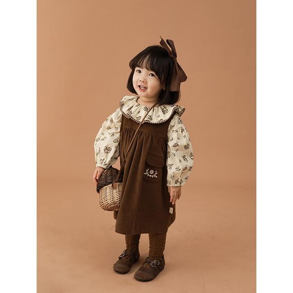 girl's dresses 2021 spring clothing baby girls restoring ancient ways sweet corduroy exquisite embroidery sleeveless dress, Red;yellow
girl's dresses 2021 spring clothing baby girls restoring ancient ways sweet corduroy exquisite embroidery sleeveless dress, Red;yellow