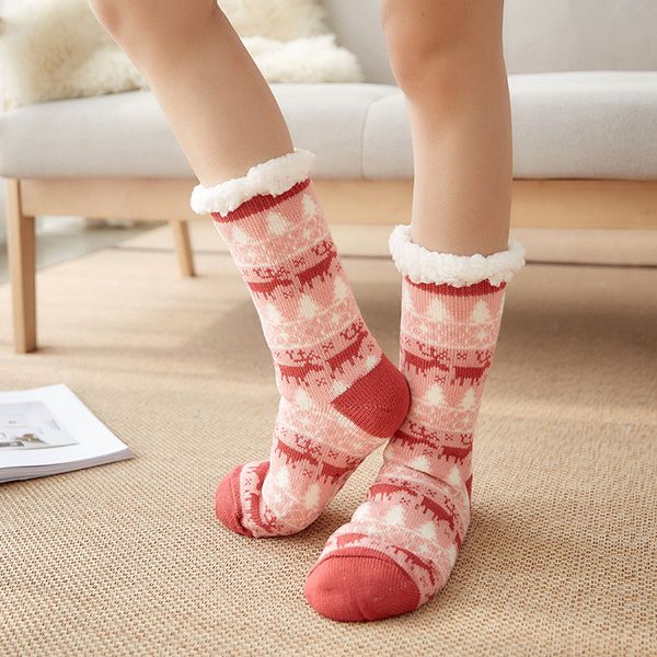 womens winter snowflake fleece socks lining knit thick stockings warm christmas slipper hosiery, Red;black
womens winter snowflake fleece socks lining knit thick stockings warm christmas slipper hosiery, Red;black