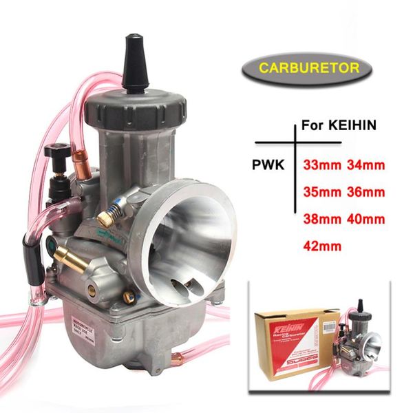motorcycle fuel system universal pwk 33 34 35 36 38 40 42mm 2t 4t for keihin mikuni carburetor carburador with power jet 200-450cc
motorcycle fuel system universal pwk 33 34 35 36 38 40 42mm 2t 4t for keihin mikuni carburetor carburador with power jet 200-450cc