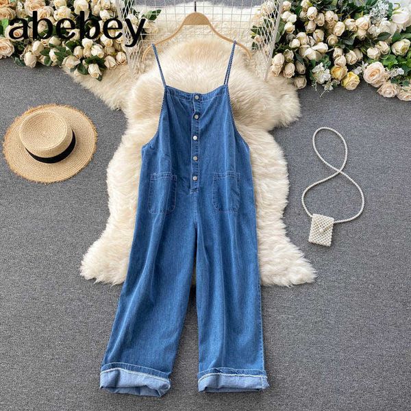backless strap rompers women bow denim sleeveless solid jumpsuit summer off shoulder wide leg beach rompers 210715, Blue
backless strap rompers women bow denim sleeveless solid jumpsuit summer off shoulder wide leg beach rompers 210715, Blue