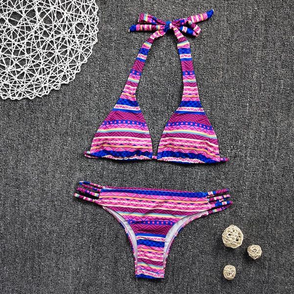 women bikini national style swimsuit halter bandage push up padded bra low waist thong 2 pcs for beach pool party femme biquini
women bikini national style swimsuit halter bandage push up padded bra low waist thong 2 pcs for beach pool party femme biquini