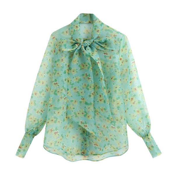 women's blouses & shirts 2021 summer pastoral style loose natural flowers printed thin butterfly neck translucent long-sleeved shirt, White
women's blouses & shirts 2021 summer pastoral style loose natural flowers printed thin butterfly neck translucent long-sleeved shirt, White