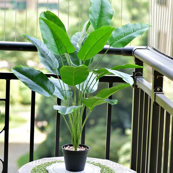 decorative flowers & wreaths 18 forks tropical plants large artificial banana tree fake monstera plastic palm leaves for home garden wedding
decorative flowers & wreaths 18 forks tropical plants large artificial banana tree fake monstera plastic palm leaves for home garden wedding