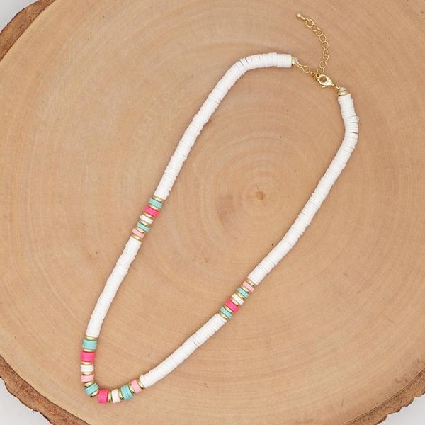 chokers classic boho necklace multicolor soft clay bohemian stainless steel clavicle chain necklaces for women fashion jewelry wholesale, Golden;silver
chokers classic boho necklace multicolor soft clay bohemian stainless steel clavicle chain necklaces for women fashion jewelry wholesale, Golden;silver