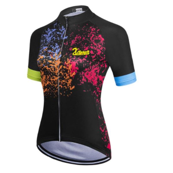 racing sets 2021xama pro women's miticolor short sleeve cycling suit set breathable conjun split feminino ciclismo gel pink pad maillot, Black;blue
racing sets 2021xama pro women's miticolor short sleeve cycling suit set breathable conjun split feminino ciclismo gel pink pad maillot, Black;blue