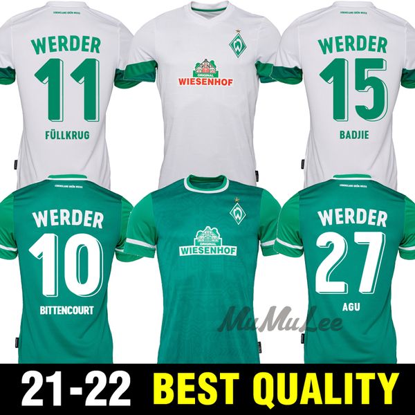 2021 2022 werder bremen soccer jerseys fullkrug eggestein osako football shirt bittencourt rashica klaassen uniform, Black;yellow
2021 2022 werder bremen soccer jerseys fullkrug eggestein osako football shirt bittencourt rashica klaassen uniform, Black;yellow