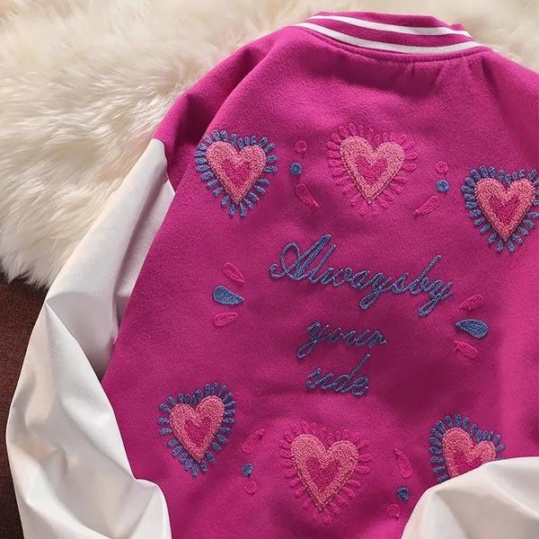 women's jackets kawaii love embroidery punk baseball uniform autumn long-sleeved women hip-hop cargo jacket korean vintage streetwear o, Black;brown
women's jackets kawaii love embroidery punk baseball uniform autumn long-sleeved women hip-hop cargo jacket korean vintage streetwear o, Black;brown