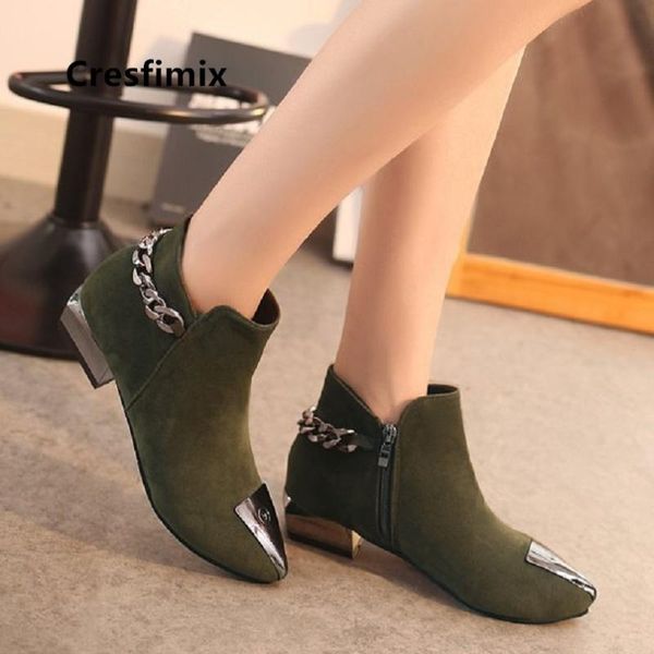 boots cresfimix damskie buty women casual black short ankle lady cool autumn & winter green grey street a7017
boots cresfimix damskie buty women casual black short ankle lady cool autumn & winter green grey street a7017