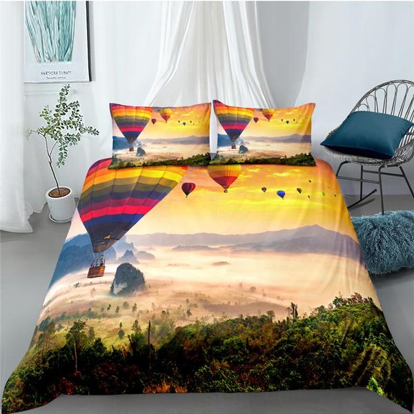 bedding sets luxury 3d air balloon print 2/3pcs travel style set comfortable duvet cover pillowcase home textile /king size
bedding sets luxury 3d air balloon print 2/3pcs travel style set comfortable duvet cover pillowcase home textile /king size
