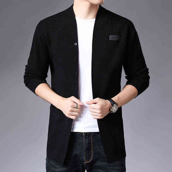 luxury party jackets spring autumn knitted loose middle-aged and young men's large sweater cardigan coat, Black
luxury party jackets spring autumn knitted loose middle-aged and young men's large sweater cardigan coat, Black