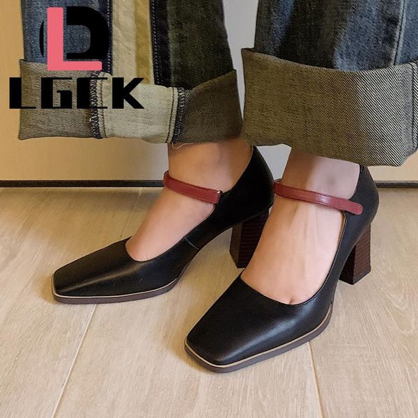 plus size 34-43 square head sweet women's pumps woman thick genuine leather mary jane women party shoes buckle ladies footwear, Black
plus size 34-43 square head sweet women's pumps woman thick genuine leather mary jane women party shoes buckle ladies footwear, Black