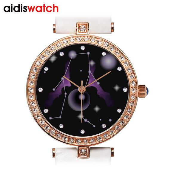 wristwatches 2021 addies luxury twelve constellations women watch movement ladies watches women's, Slivery;brown
wristwatches 2021 addies luxury twelve constellations women watch movement ladies watches women's, Slivery;brown