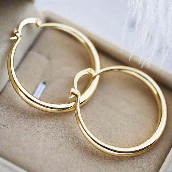 hoop & huggie 2021 trendy punk hip hop earrings smooth large circle for women statement jewelry boucles d'oreilles, Golden;silver
hoop & huggie 2021 trendy punk hip hop earrings smooth large circle for women statement jewelry boucles d'oreilles, Golden;silver