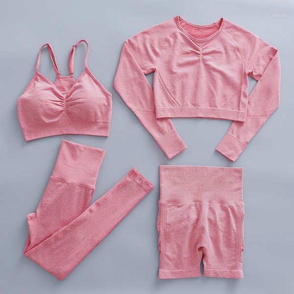 yoga outfit 2/4pcs women seamless set summer sports shorts fitness suit tracksuit gyms sport bra running high waist leggings 2021
yoga outfit 2/4pcs women seamless set summer sports shorts fitness suit tracksuit gyms sport bra running high waist leggings 2021
