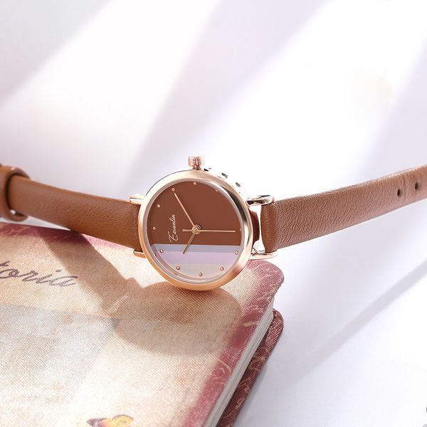 yiwenlin female student simple literary and artistic small dial waterproof temperament quartz watch women's watch, Slivery;brown
yiwenlin female student simple literary and artistic small dial waterproof temperament quartz watch women's watch, Slivery;brown