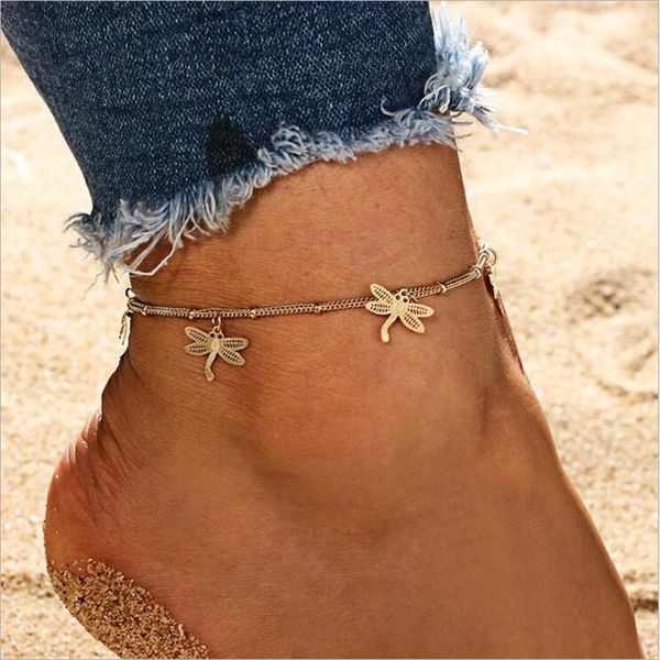 anklets butterfly dragonfly pendant foot chain summer yoga beach leg bracelet handmade anklet gold color jewelry gift, Red;blue
anklets butterfly dragonfly pendant foot chain summer yoga beach leg bracelet handmade anklet gold color jewelry gift, Red;blue