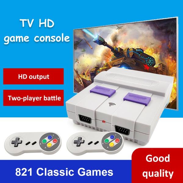 game controllers & joysticks 8-bit sn-03 hd tv video console built-in 821 classics games with 2pcs 2.4g wireless 4k -compatible output
game controllers & joysticks 8-bit sn-03 hd tv video console built-in 821 classics games with 2pcs 2.4g wireless 4k -compatible output