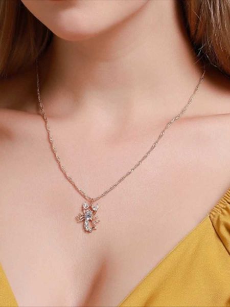 pendant necklaces necklace woman scorpion women chain ladies zircon jewelry silver color trendy korean alloy gothic wholesale
pendant necklaces necklace woman scorpion women chain ladies zircon jewelry silver color trendy korean alloy gothic wholesale