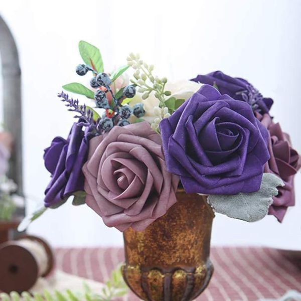 decorative flowers & wreaths 25 pcs/set artificial rose flower diy simulation floral decor home ornament pe foam fake flowe
decorative flowers & wreaths 25 pcs/set artificial rose flower diy simulation floral decor home ornament pe foam fake flowe