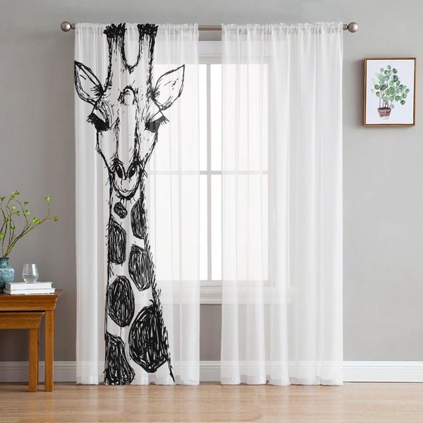 curtain & drapes black white giraffe window treatment tulle modern sheer curtains for kitchen living room the bedroom decoration
curtain & drapes black white giraffe window treatment tulle modern sheer curtains for kitchen living room the bedroom decoration