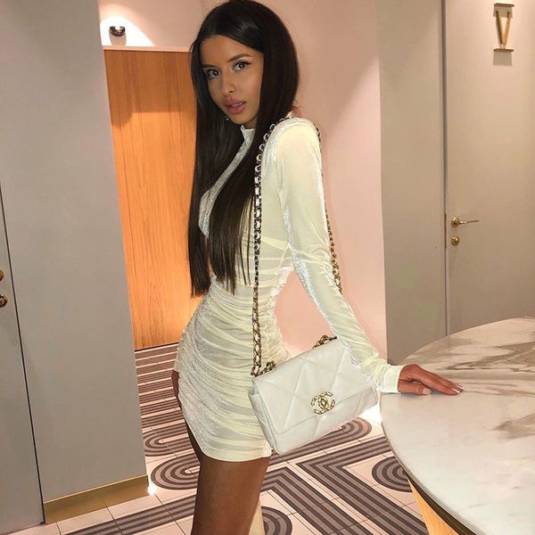 2021 new autumn women solid long sleeve turtleneck slim fit ruched shoulder pad es lady beach club party clothes rok2, Black;gray
2021 new autumn women solid long sleeve turtleneck slim fit ruched shoulder pad es lady beach club party clothes rok2, Black;gray