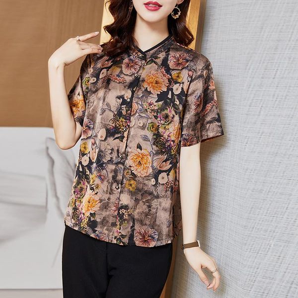 women's blouses & shirts coigarsam shirt womens summer 2021 casual short sleeve silk straight black red women, White
women's blouses & shirts coigarsam shirt womens summer 2021 casual short sleeve silk straight black red women, White