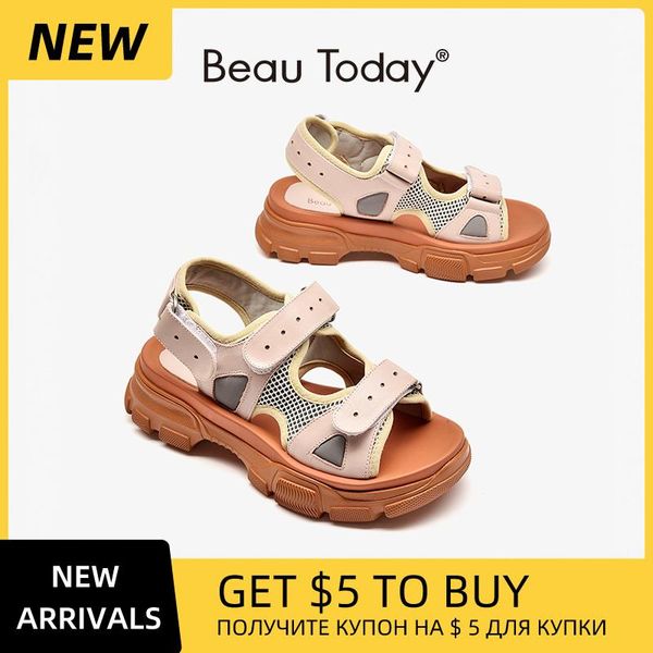 sandals beaytoday chunky women cow leather mesh hook and loop closure summer outdoor ladies casual platform shoes handmade 38122, Black
sandals beaytoday chunky women cow leather mesh hook and loop closure summer outdoor ladies casual platform shoes handmade 38122, Black