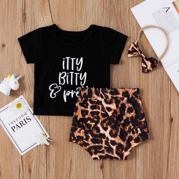 clothing sets 0-24m born baby girls boys clothes 3pcs letter short sleeve t shirts leopard shorts headband1, White
clothing sets 0-24m born baby girls boys clothes 3pcs letter short sleeve t shirts leopard shorts headband1, White