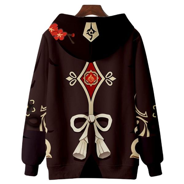 men's hoodies & sweatshirts genshin impact zip-up hoodie hu tao cosplay men woman hooded casual street clothing cartoon kids pullovers, Black
men's hoodies & sweatshirts genshin impact zip-up hoodie hu tao cosplay men woman hooded casual street clothing cartoon kids pullovers, Black