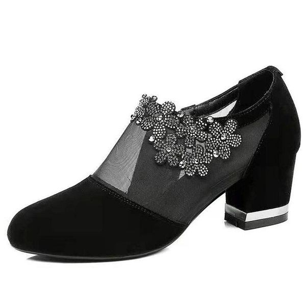 dress shoes summer mesh peep toe sandals heels single lace pumps woman high heel fashion women platform ladies 2021, Black
dress shoes summer mesh peep toe sandals heels single lace pumps woman high heel fashion women platform ladies 2021, Black
