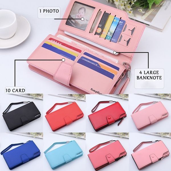 salebrand on designer pu leather long black pink women 2021 female wallet holder g3, Red;black
salebrand on designer pu leather long black pink women 2021 female wallet holder g3, Red;black
