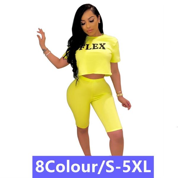 2021 new pants sets women two piece set summer plus size s-5xl solid letter print crop and shorts jogging suit wholesale dropshpping awp, Gray
2021 new pants sets women two piece set summer plus size s-5xl solid letter print crop and shorts jogging suit wholesale dropshpping awp, Gray
